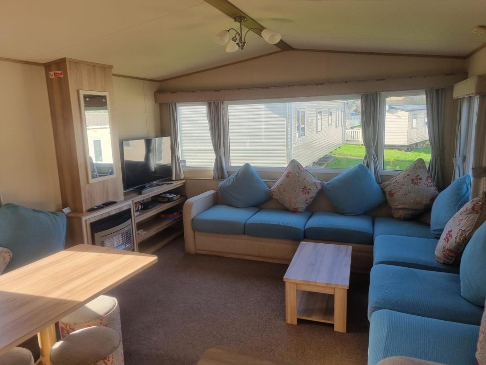 Newquay Bay Porth Caravan - 6 Berth ภายนอก รูปภาพ